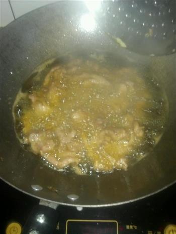 青椒肉段的做法步骤3