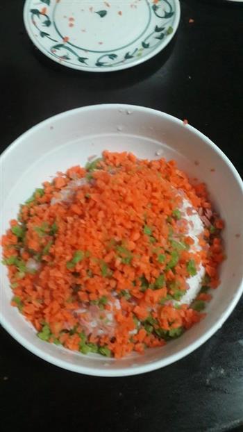 鲜蔬米饼的做法步骤4