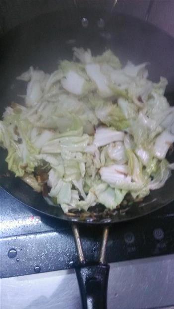 白菜木耳炒肉片的做法步骤4
