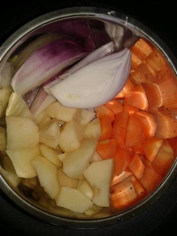 咖喱鸡腿烧土豆的做法步骤1