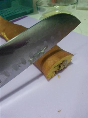 紫菜肉松蛋糕卷的做法步骤7