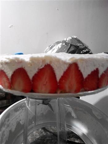 草莓蛋糕慕斯的做法步骤6