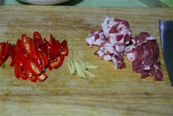 熏笋炒肉的做法步骤3