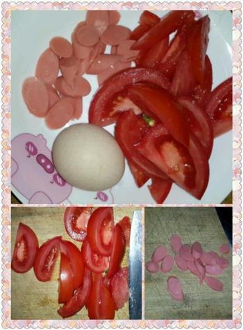 西红柿炒鸡蛋面的做法步骤1
