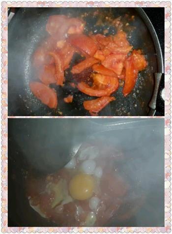 西红柿炒鸡蛋面的做法步骤3