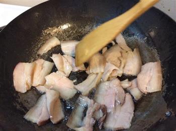 青椒回锅肉的做法步骤9