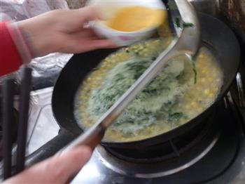 菠菜玉米浓汤的做法步骤4