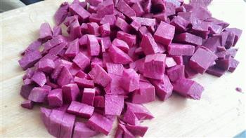 浓香紫薯米糊的做法图解2