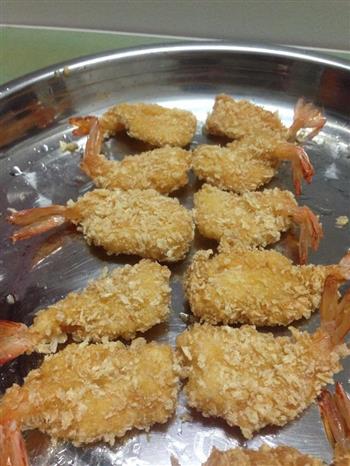 黄金蝴蝶虾的做法步骤3