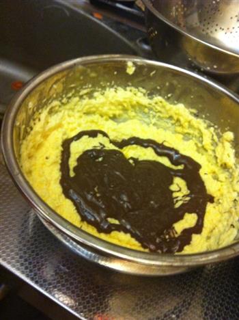 巧克力鸡蛋黄油饼干的做法步骤5