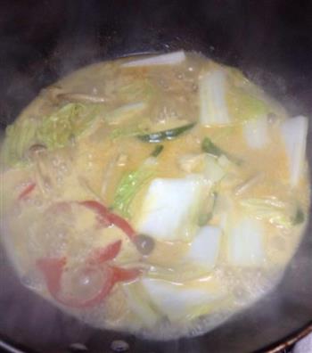 泰式咖喱浓汤白菜-一的做法步骤12