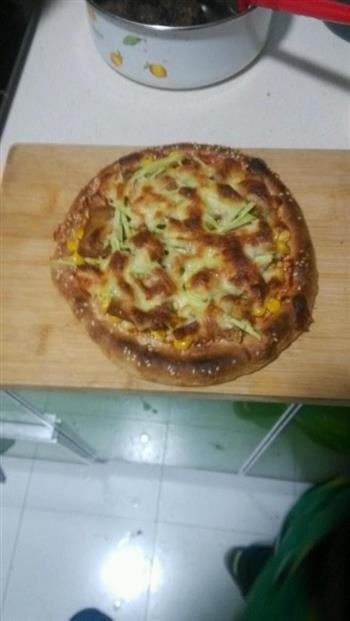 新疆大饼版披萨 超简单的做法步骤2
