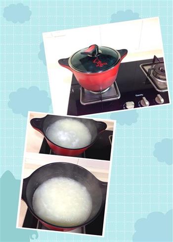 砂锅虾蟹粥的做法步骤1