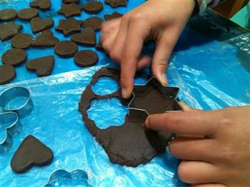 巧克力饼干的做法步骤5