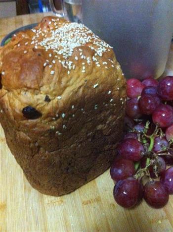 蜜豆蔓越莓面包的做法步骤2