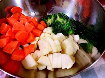 芝士焗蔬菜饭的做法图解1