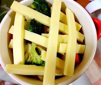 芝士焗蔬菜饭的做法图解3