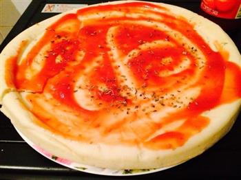 番茄披萨的做法图解2