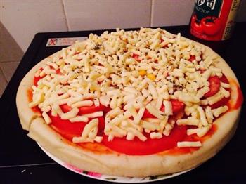 番茄披萨的做法步骤5