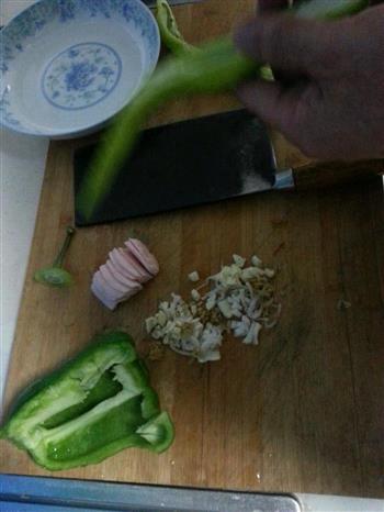 尖椒土豆片的做法步骤3