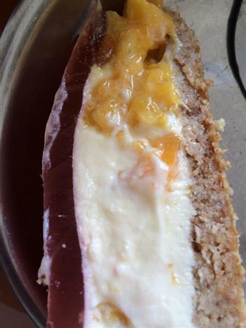失败的芒果酸奶乳酪蛋糕的做法步骤12