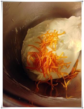 剩余食材的应用-天然酵种橙皮蛋白吐司的做法图解1