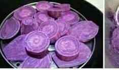 紫薯水晶粽的做法图解3