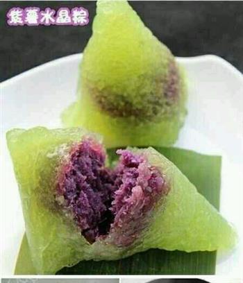 紫薯水晶粽的做法图解9