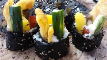 美味寿司 韩国紫菜包饭 饭团的做法步骤5