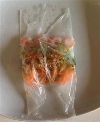 甜虾越南春卷的做法图解9