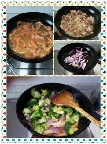 香辣排骨虾干锅的做法步骤8
