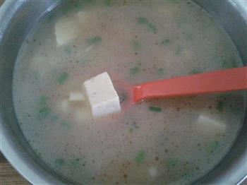 山药豆腐汤的做法图解4