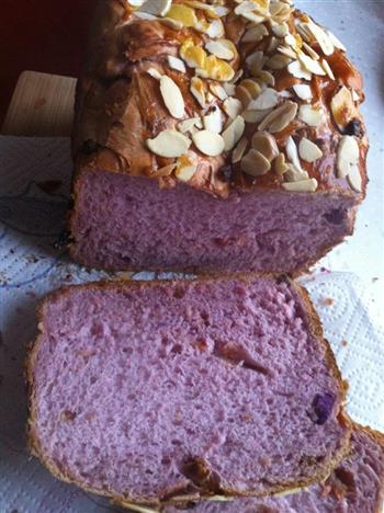 面包机 紫薯面包的做法步骤8
