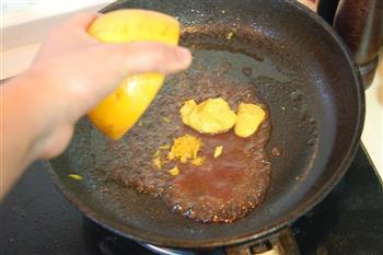 蒜香面包配橙汁煎鸭胸的做法步骤8