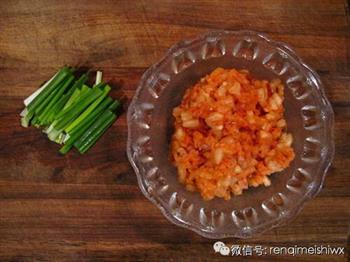 韩国泡菜饼的做法步骤2