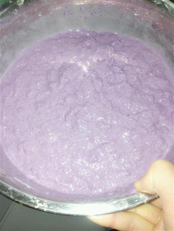蓝莓紫薯发糕的做法步骤1