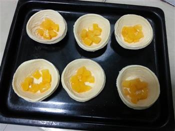 黄桃蛋挞的做法步骤4