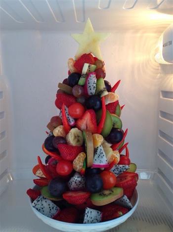 水果圣诞树的做法步骤1