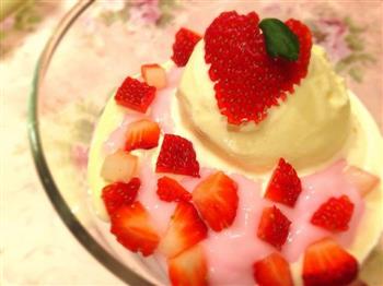 草莓优格冰淇淋的做法图解8