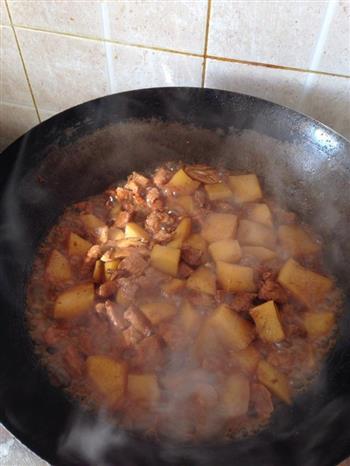 土豆红烧肉-速成的做法步骤6