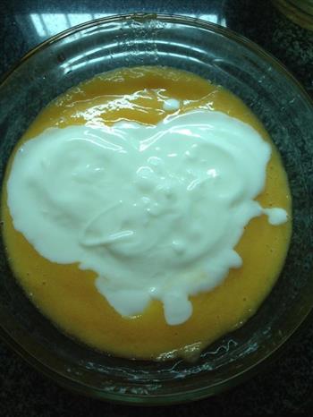 黄桃酸奶蛋糕的做法图解12