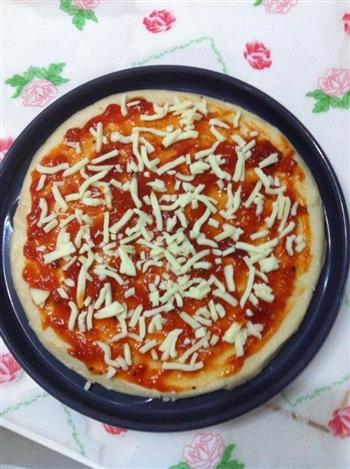 培根蔬菜披萨的做法步骤1