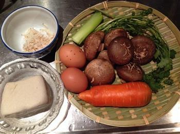 韩式私房香菇豆腐煎的做法步骤1
