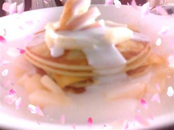 酸奶小煎饼yogurt pancake的做法步骤8