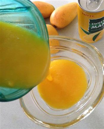 邂逅芒果汁的做法步骤4