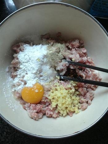 红烧糯米肉丸的做法步骤2