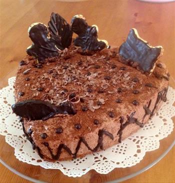 巧克力慕斯蛋糕的做法图解2