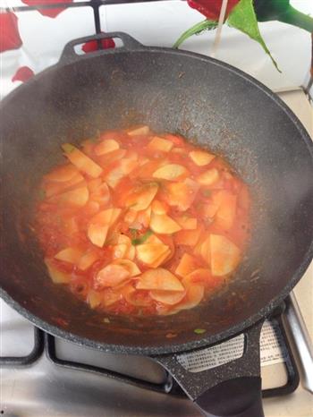 西红柿土豆片的做法图解7