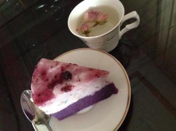 山药紫薯糕的做法图解8