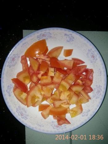 西红柿炒笋瓜的做法图解2